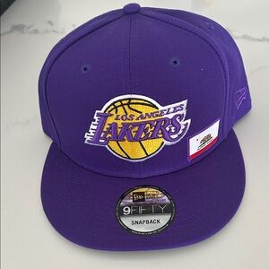 New Era Purple Los Angeles Lakers Snapback Hat